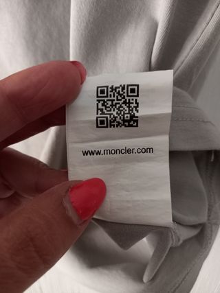 T-shirt MONCLER Uomo XXL Grigia