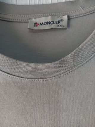 T-shirt MONCLER Uomo XXL Grigia