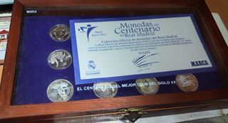 Monedas Centenario Real Madrid
