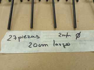 27 Ganchos para estantería - 20cm