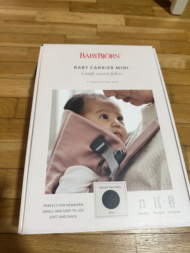 Babybjorn Mini Portabebés Tejido