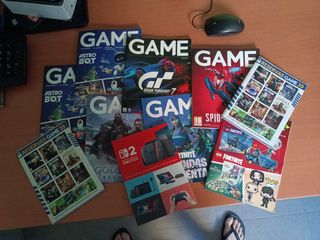 Revistas Game - Gran Turismo 7, Spiderman , GoW..