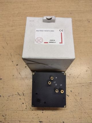 Voltímetro analógico 0-300V