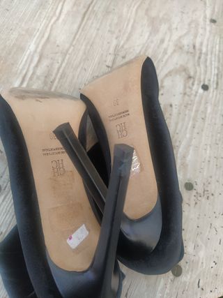 Botines Carolina Herrera negros