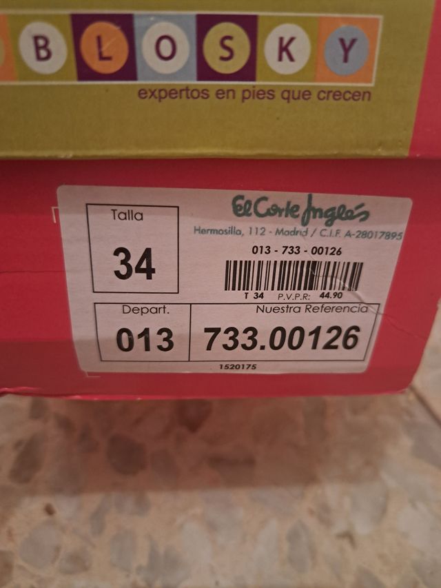 Sandalias Pablosky niña blancas