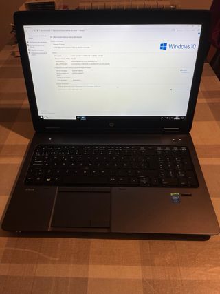 Portátil HP- ZBook 15. intel Core i7)