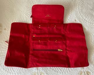 Joyero viaje Carolina Herrera rojo