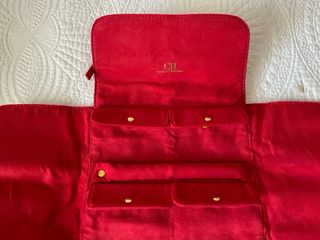 Joyero viaje Carolina Herrera rojo