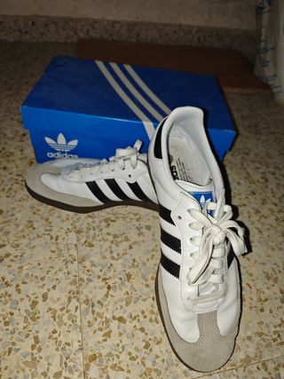 Zapatillas Adidas Samba blancas