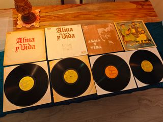 5 LPs Alma y Vida -Jazz Rock progresivo Argentino