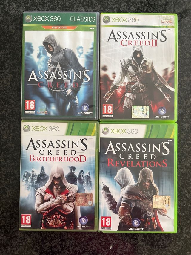 Lotto giochi Assassin’s Creed Xbox 360