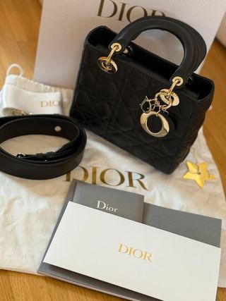 Dior Lady Bolso Negro