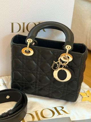Dior Lady Bolso Negro