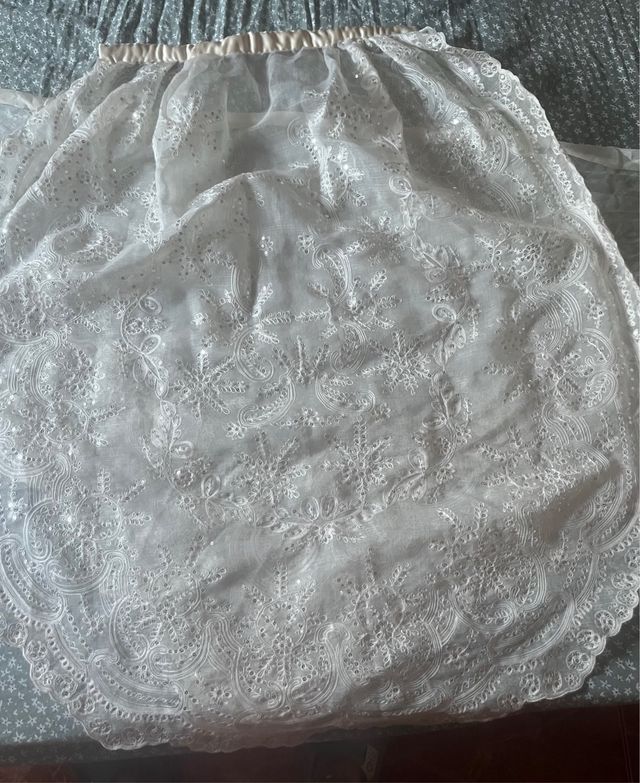 Delantal y pico blanco - Talla adulta