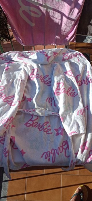 Accappatoio Barbie bimba