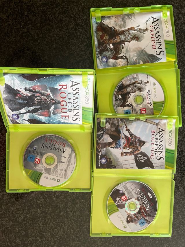 3x Assassin's Creed Xbox 360
