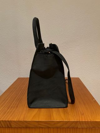 Bolso negro/grisáceo hombro