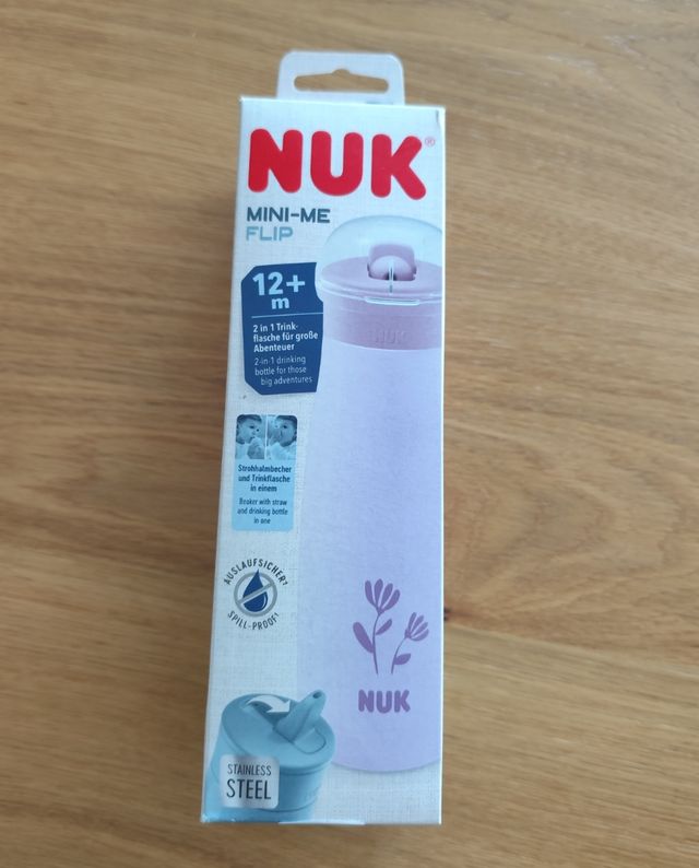 Botella NUK Mini-Me Flip 12+m.ENVÍO