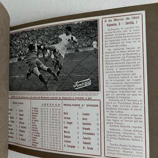 Álbum fotos Valencia C.F. 1954