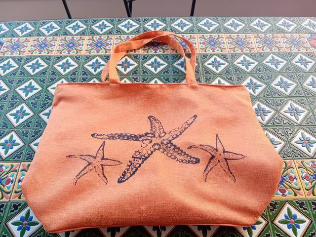 Borsa mare arancione