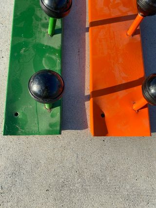 Percheros vintage industriales Francia.