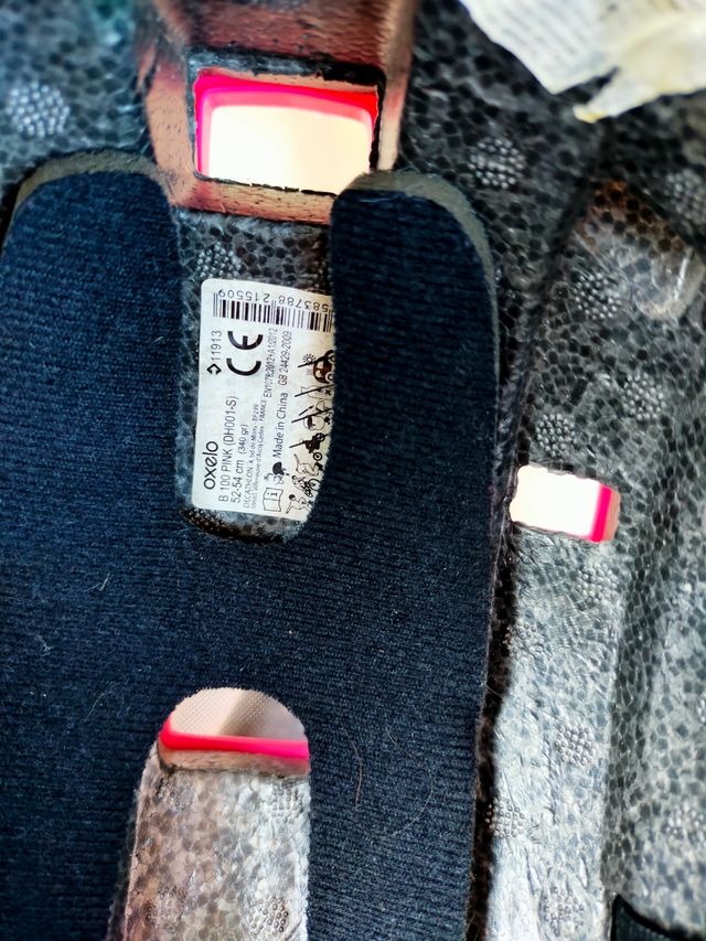 Casco bici niña Oxelo M (52-54cm)