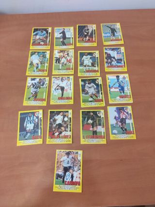 Cromos vintage de La Liga 99-00 Panini Sports