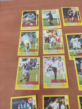 Cromos vintage de La Liga 99-00 Panini Sports