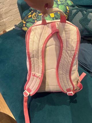 Mochila Billabong - Rosa y Blanca