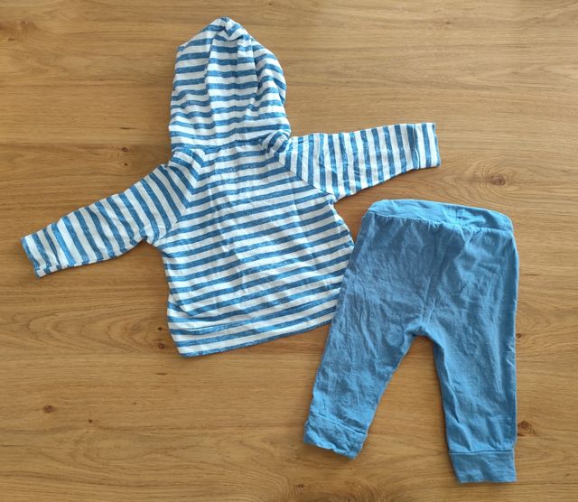 Conjunto bebé Cotton Fish.ENVÍO