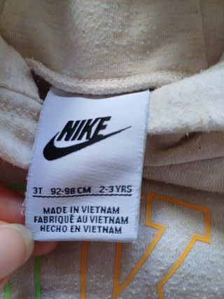 Felpa Nike bambina.
