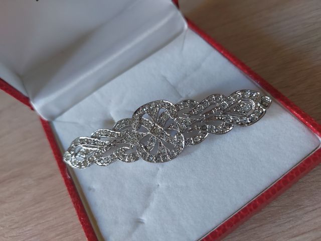 Broche Plata YG eventos