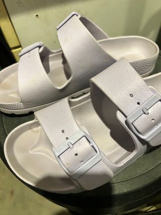 Chanclas playa lilas