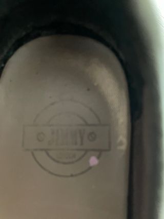 Scarpe in pelle marroni e verdi