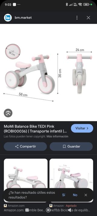 Bicicleta infantil Piccolino
