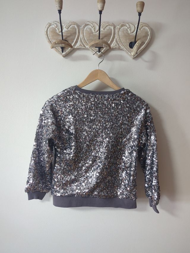 Jersey lentejuelas Zara niña