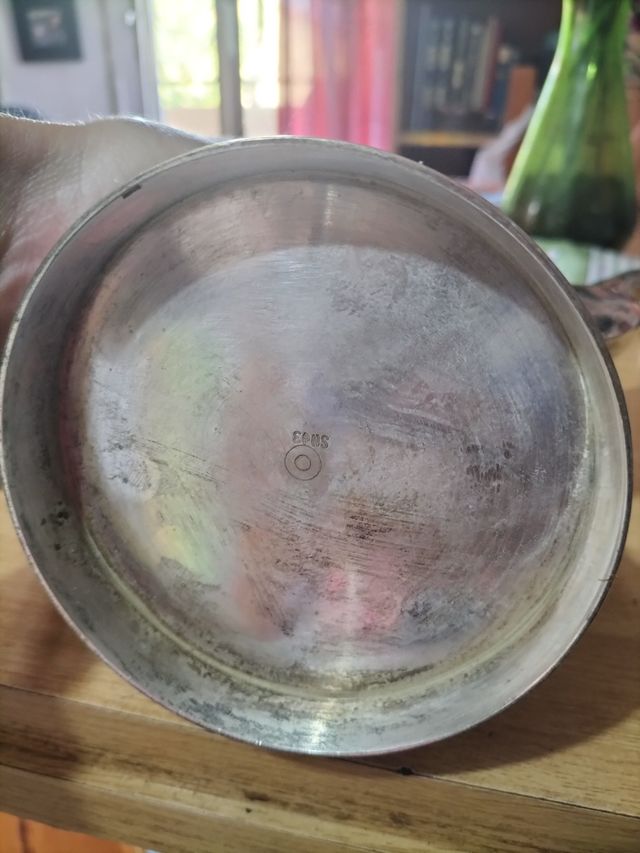 Tetera antigua plata 