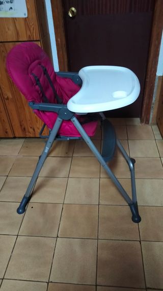 Silla trona bebé plegable