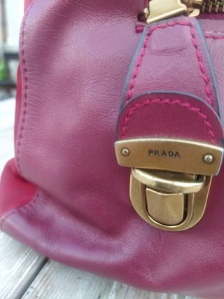 Borsa Prada bordeaux
