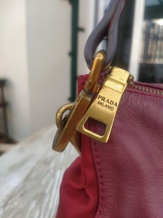 Borsa Prada bordeaux