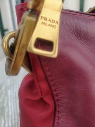 Borsa Prada bordeaux