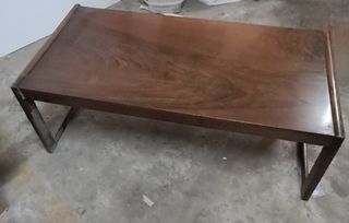 Mesa centro madera marrón