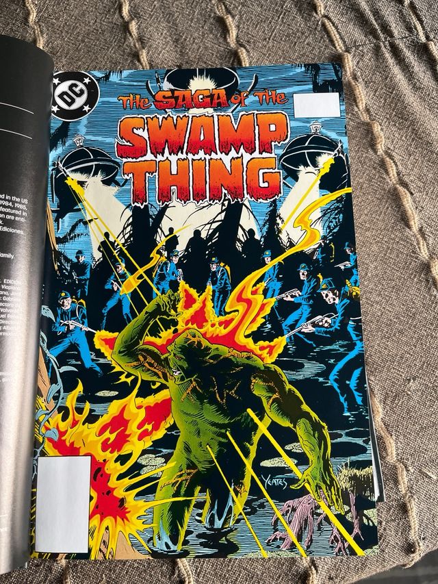 La Cosa del Pantano de Alan Moore – La saga com...