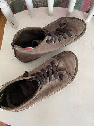 Scarpe Camper - Grigio scamposciqto