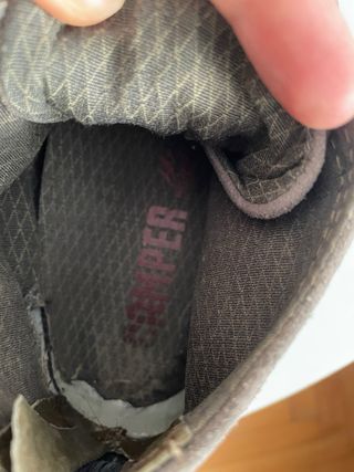 Scarpe Camper - Grigio scamposciqto