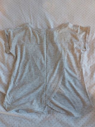 Camiseta mujer gris