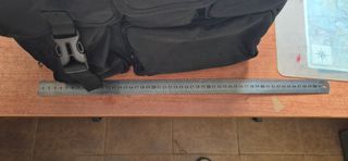 Bolsa negra multibolsillos