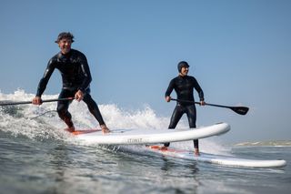 Tabla Stand Up Paddle/Surf Hinchable 500 Longboard 10' 140 l