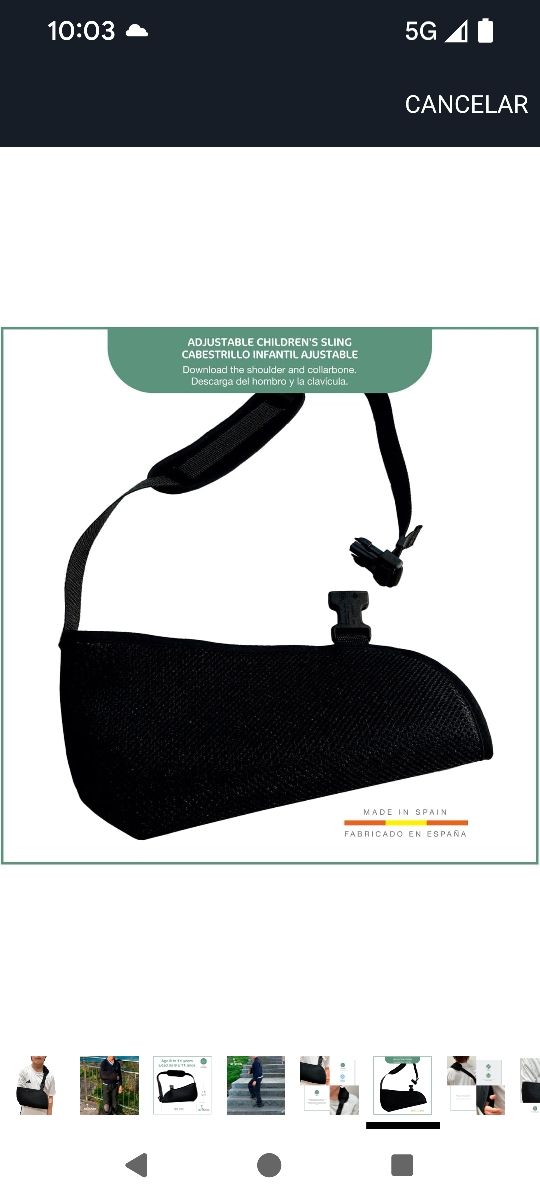 Cabestrillo - Soporte brazo niño