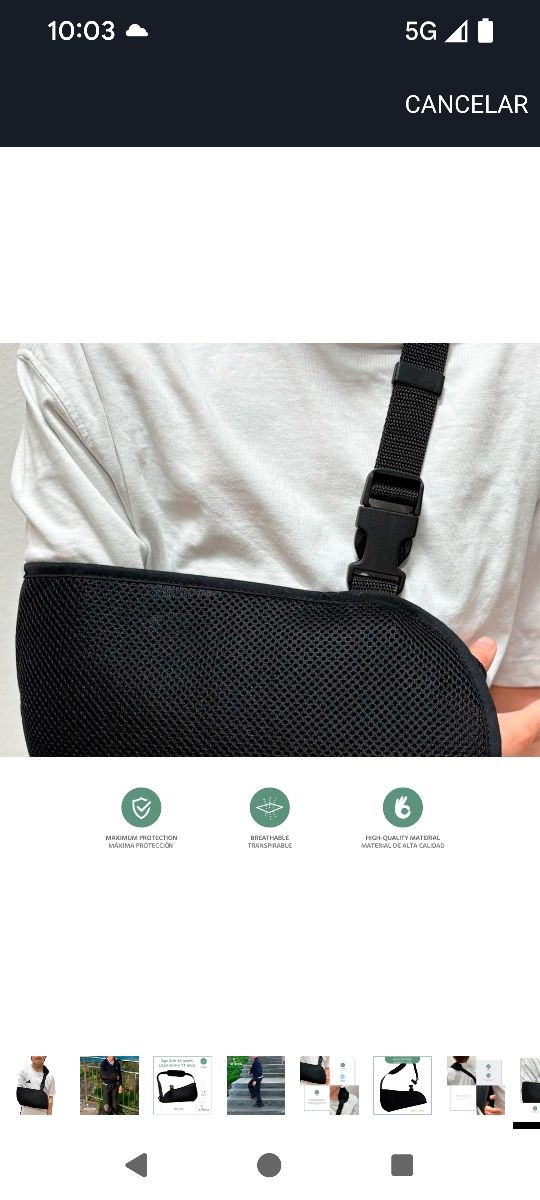 Cabestrillo - Soporte brazo niño